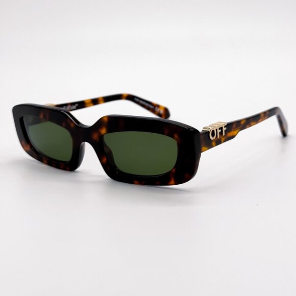 NEW OFF-WHITE OERI13C RENTON 6055 SUNGLASSES WOMEN HAVANA SQUARE main image 6